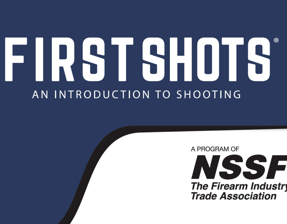 Logos of NSSF and the NSSF First Shots program